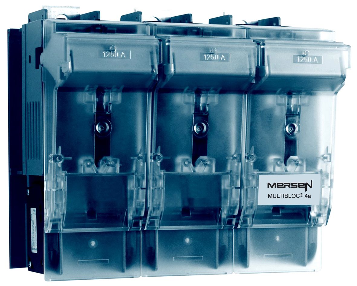 V1023081 - MULTIBLOC size 4a / 1250A, 3-pole M16 terminal screws, single pole switching